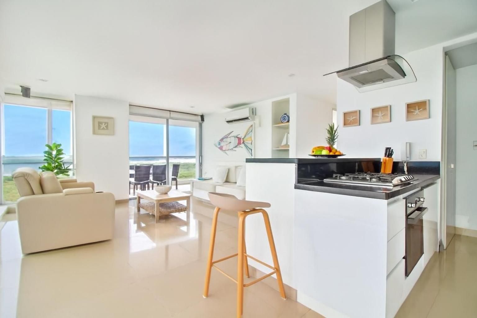 Extraordinario!! Salida Directa Playa Morros Apartamento